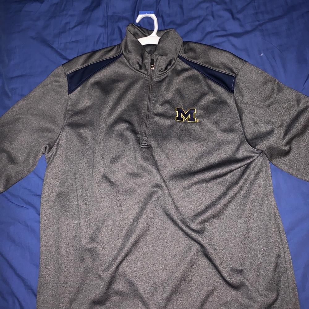 Michigan half zip